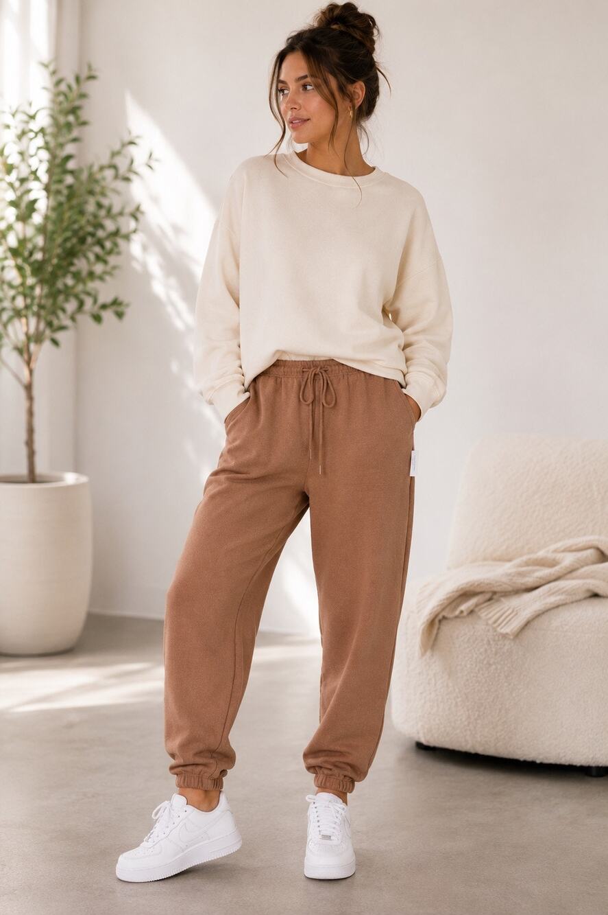 ASTR The Label Washed Clay Jogger Sweatpants NWT Medium